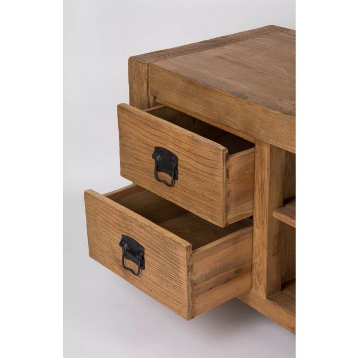 Reclaimed Elm TV Cabinet - 4