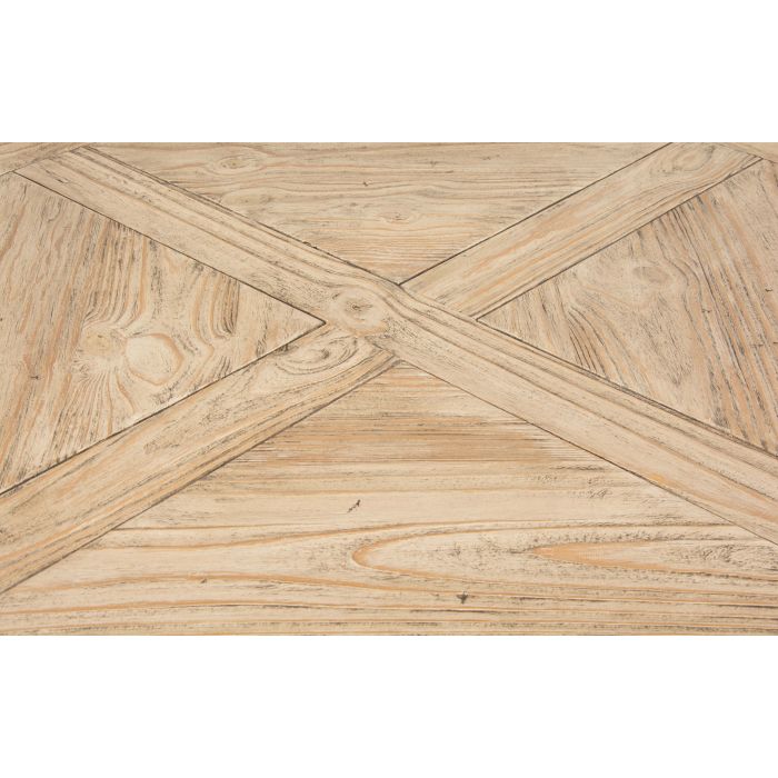 1.3m Farmhouse Pedestal Dining Table with 6 Claremont Chairs - 6