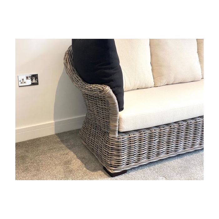 Riviera Natural Wicker Sofa - 1