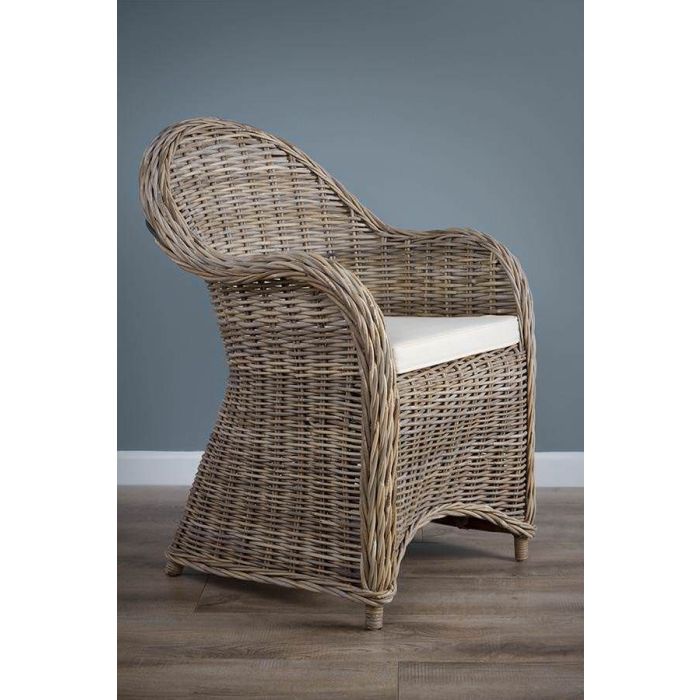 Riviera Natural Wicker Sofa Set  - 7