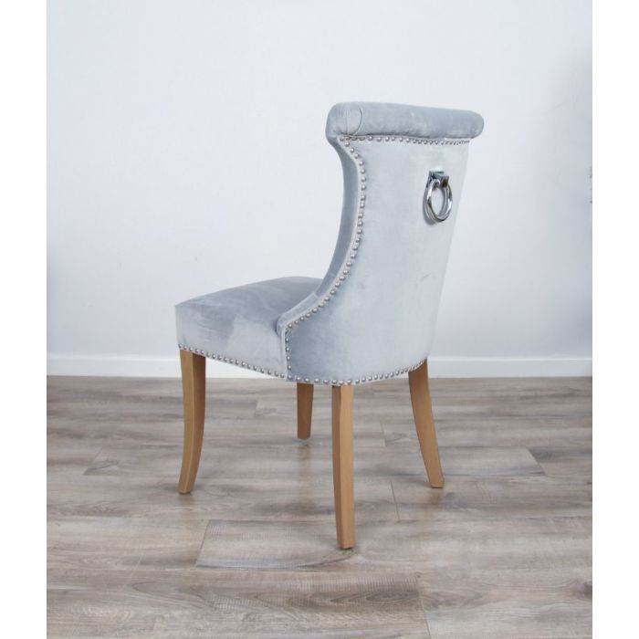 1.5m x 1.2m Reclaimed Teak Root Rectangular Dining Table with 4 Windsor Ring Back Dining Chairs - 12