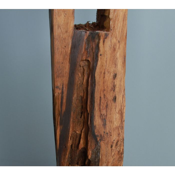 Reclaimed Teak Root Ox Gate Post Artefact - 5