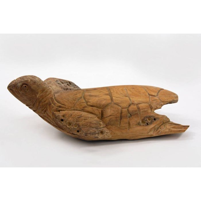Reclaimed Teak Root Sculpture - Turtle - 2