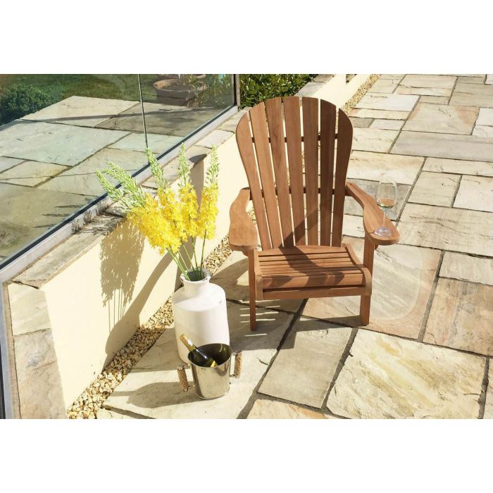 Teak Adirondack Chair - 1