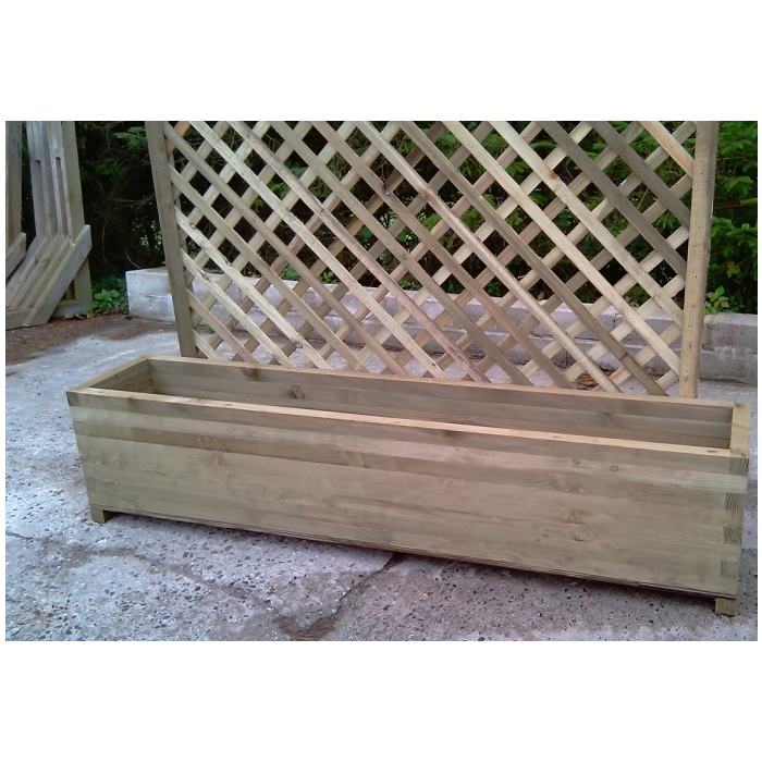 Douglas Fir Garden Planter - 4