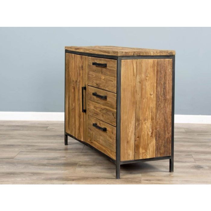 Urban Fusion Three Drawer Sideboard with Cupboard - 2