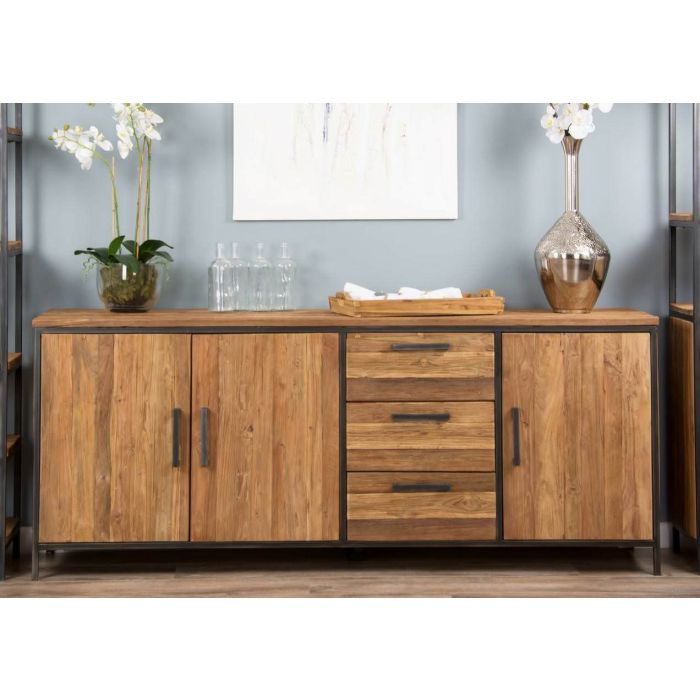 Urban Fusion Three Cupboard and Three Drawer Sideboard - 1