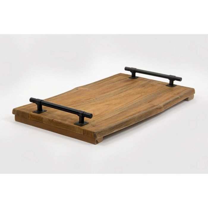 Reclaimed Teak Urban Fusion Serving Tray - Rectangular - 3