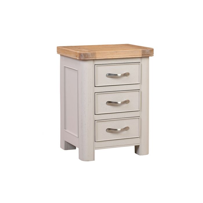 Eden 3 Drawer Bedside Cabinet - 2