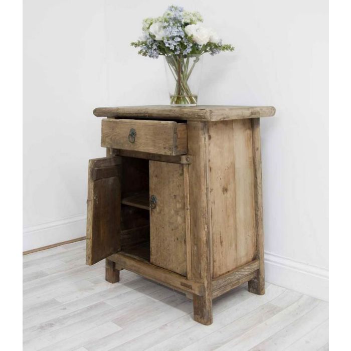 Reclaimed Elm Rustic Cabinet - 2