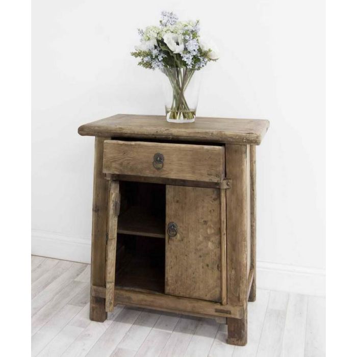 Reclaimed Elm Rustic Cabinet - 3