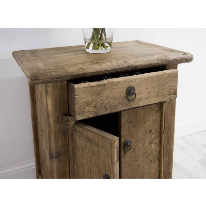 Reclaimed Elm Rustic Cabinet - 4
