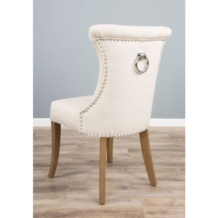 1.5m x 1.2m Reclaimed Teak Root Oval Dining Table with 4 Windsor Ring Back Dining Chairs - 25