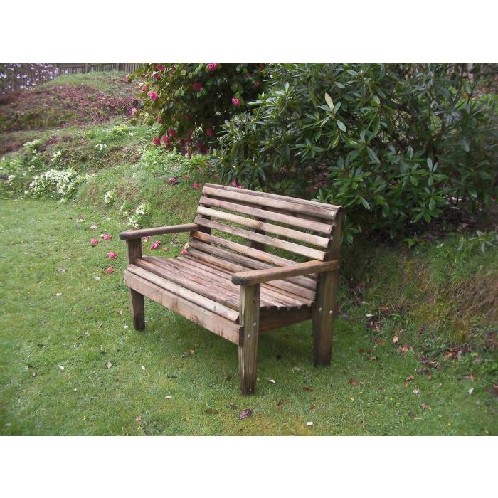 Douglas Fir Woodland Garden Bench - 4