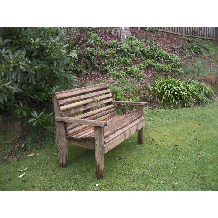 Douglas Fir Woodland Garden Bench - 5