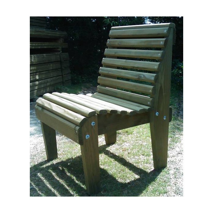 1.8m Douglas Fir Woodland Table with 4 Woodland Chairs - 3