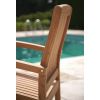 Marley Teak Stacking Garden Armchair - 4