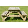 Heavy Duty A Frame Picnic Table - 5