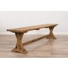 2.4m Reclaimed Teak Dinklik Backless Bench - 4