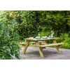 6ft/180cm Elite Pub Style Picnic Bench  - 1