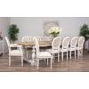 3.6m Ellena Dining Table with 10 Ellena Chairs & 2 Armchairs - 2