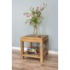 Reclaimed Elm Side Table - 0