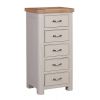 Eden 5 Drawer Tallboy - 2