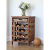 Reclaimed Teak Wine Rack - 0