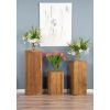 Reclaimed Teak Alana Pedestal - 9