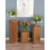 Reclaimed Teak Alana Pedestal - 4