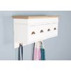 Brocante 4 Drawer Hall Storage Hook Unit - 0