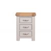 Eden 3 Drawer Bedside Cabinet - 1