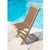 Set of TWO Classic Teak Folding Chairs - 2