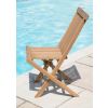 Set of TWO Classic Teak Folding Chairs - 3