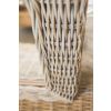 Natural Kubu Grey Wicker Mirror - Square - 1