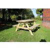 Hustyns Heavy Duty A-Frame Picnic Bench - 4