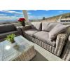 Java Natural Wicker 2 or 3 Seat Sofa - 1