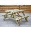 Swedish Redwood Children's Picnic Bench - 2