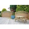 Swedish Redwood Children's Picnic Bench - 4