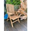 Teak Marley Reclining Chair - 0