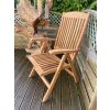 Teak Marley Reclining Chair - 4