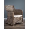 Isabella Natural Wicker Armchair - 0