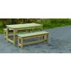 Swedish Redwood Patio Dining Set  - 0