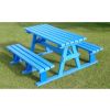 Recycled Plastic Walk-through Picnic Bench - 3