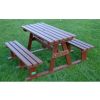 Recycled Plastic Walk-through Picnic Bench - 1