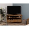 Reclaimed Teak Natural Corner TV Cabinet  - 0