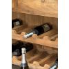 Reclaimed Teak Rustic Wine Rack - 8