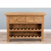 Reclaimed Teak Rustic Wine Rack - 9