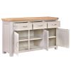 Eden 3 Drawer Sideboard - 5