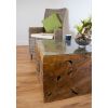 Reclaimed Teak Root Block Square Coffee/End Table - 2